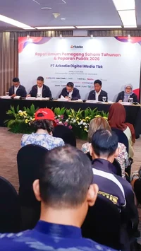 FOTO: Arkadia Digital Media Catat Kenaikan Laba Bersih Sepanjang 2025