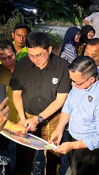 FOTO: Pemerintah Dorong Pembangunan Sekolah Rakyat dan Jalan Strategis di Sambas