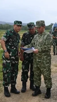 FOTO: Kaskoopsudnas Tinjau Kesiapan Operasi Lanud Haluoleo
