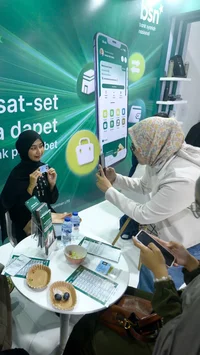 FOTO: Bank BSN Perluas Akuisisi Nasabah Melalui Abaya Pavilion