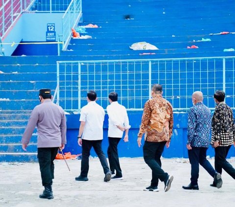 FOTO: Mengenang Peristiwa Kelam 1 Tahun Tragedi Maut di Stadion Kanjuruhan, 135 Suporter Tewas Sia-Sia