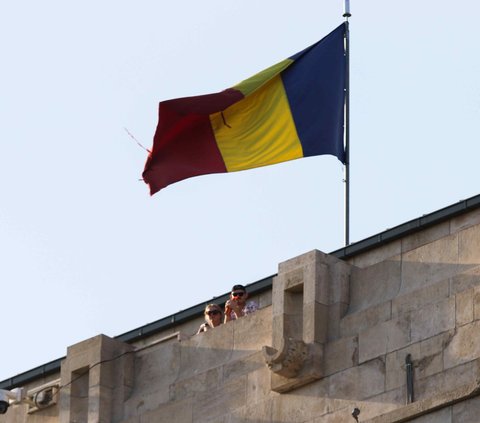 Dalam foto yang diambil pada Sabtu (30/9/2023) lalu memperlihatkan, Monumen The Arch of Triumph yang merupakan gapura bersejarah yang terletak di jalan Kiseleff, Bucharest, Rumania.