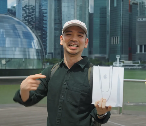 Buy iPhone 15 in Singapore, David Gadgetin Reveals the Tax of Rp5.8 Million