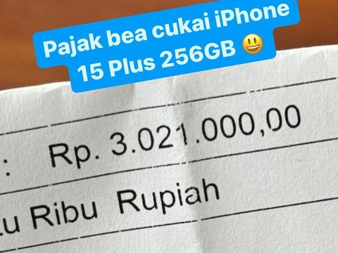 Pajak iPhone 15 Plus