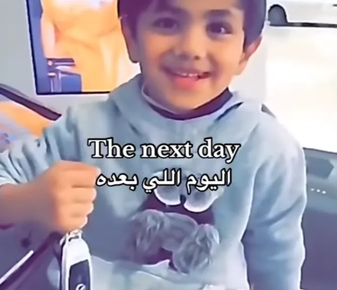 Child Asks for Mercedes from Saudi Prince, Sent directly to the House