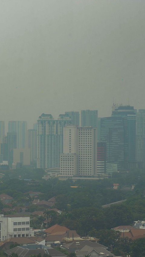 Kondisi ini dipastikan tidak sehat karena ukuran polutan utama PM2,5.