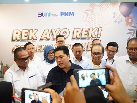 Erick Thohir Apresiasi Program PNM Mekaar Inisiasi Presiden Jokowi