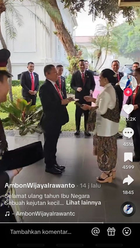 Iriana Jokowi Ulang Tahun, Paspampres Berikan Surprise!