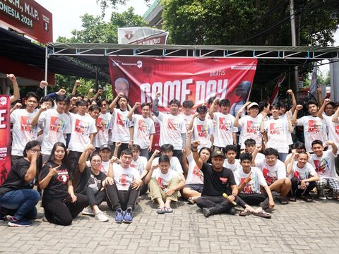 Cara Unik Relawan Ganjar Pikat Anak Muda di Jakarta