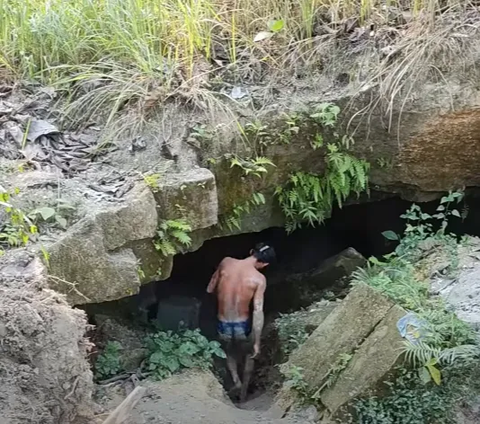 Demi Memenuhi Kebutuhan Ekonomi, Pria Ini Rela Bekerja di Bawah Tanah Bikin Pawon
