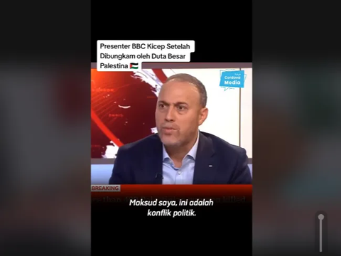 Dubes Palestina Skakmat Presenter TV Barat karena Condong ke Israel, Semua Fakta Dibuka Langsung Mati Kutu