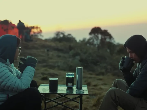 Sambil Ngopi di Puncak Gunung, Ganjar Ungkap Alasan Pemberian Nama Alam ke Sang Anak