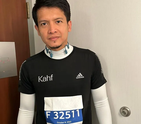 10 Potret Dimas Seto Ikut Chicago Marathon, Kehadiran Sosok ini jadi Support System saat Mengikuti Lomba