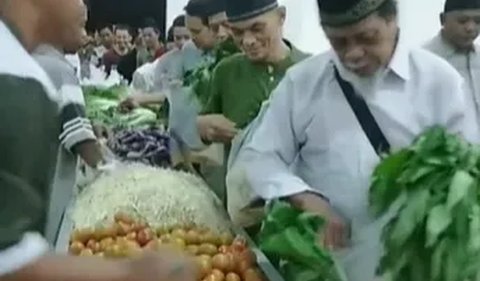 Viral Sedekah Sayur Gratis di Masjid Raya Uswatun Hasanah Cengkareng, Jemaah Boleh Ambil Sepuasnya