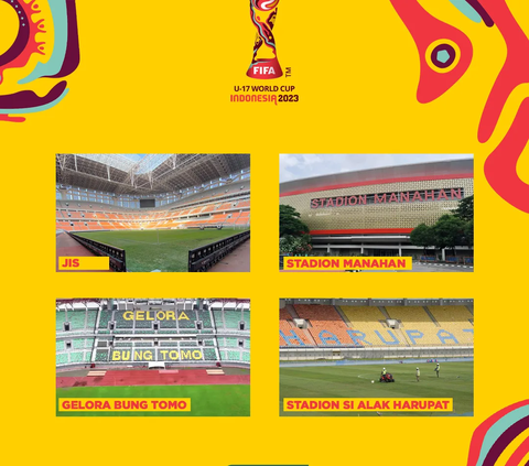 Catat, Jadwal Trophy Tour Piala Dunia U-17
