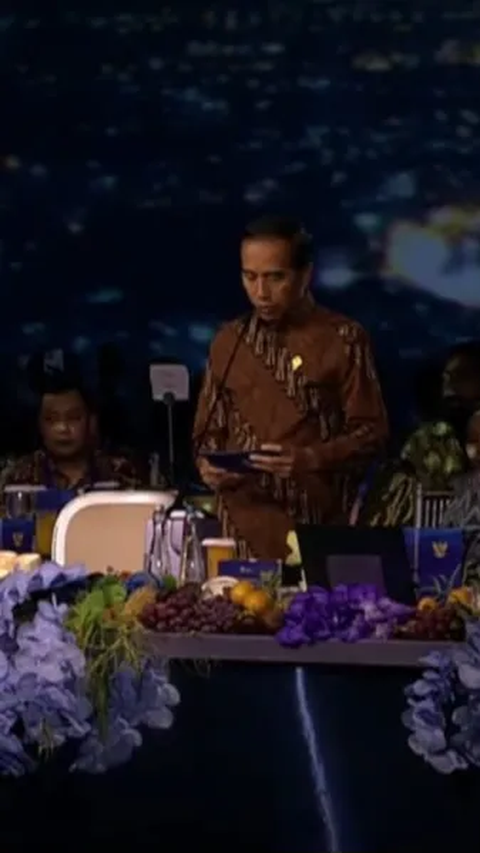 Buka Gala Dinner KTT AIS Forum di Bali, Jokowi Sebut Laut adalah Kehidupan dan Kesatuan Manusia