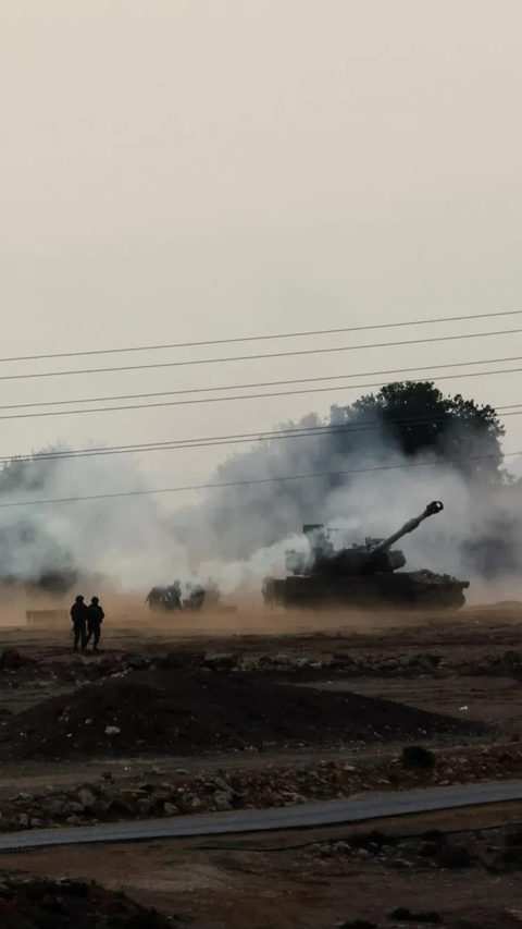 FOTO: Perang Kian Panas dan Meluas, Israel Serang Lebanon untuk Buru Anggota Hizbullah hingga Pasukan KONGA PBB Turut Menjaga Perbatasan