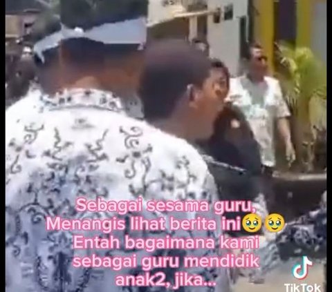 Momen Rekan Seprofesi Beri Dukungan untuk Pak Akbar, Guru yang Dituntut Rp50 Juta karena Tegur Siswa agar Salat