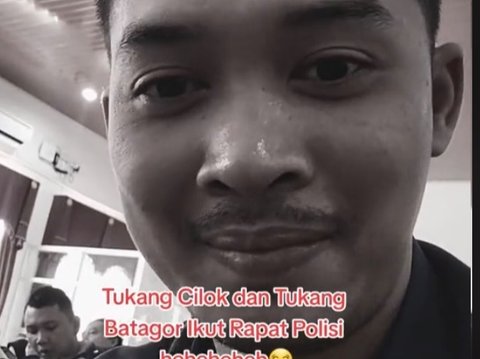 Viral Momen ‘Tukang Cilok’ dan ‘Tukang Batagor’ Ikut Rapat Polisi, Warganet: Kijang Satu Ganti