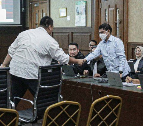 FOTO: Ekspresi Menpora Dito Ariotedjo Blak-blakan Bantah Terima Aliran Dana Rp27 Miliar di Kasus BTS Kominfo