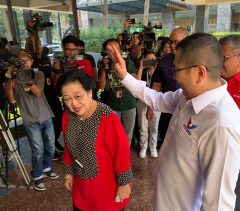 Megawati Datangi Rapat Tim Pemenangan Nasional Ganjar, Bahas Agenda Strategis