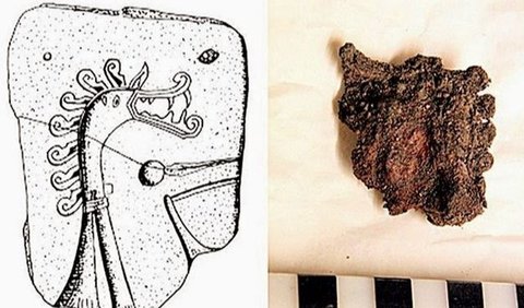 Kepala naga yang ditemukan ini awalnya merupakan bagian dari jarum kostum kuno, meskipun jarumnya sendiri telah lama hancur. Hal unik dari temuan ini adalah desain kepala naga yang jelas berasal dari Birka, menunjukkan hubungan khusus dengan kota tersebut.