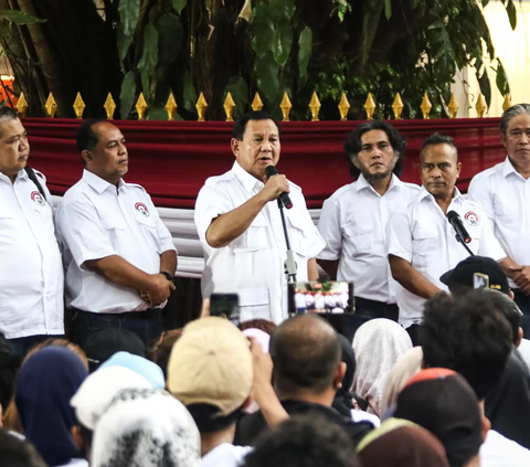 Prabowo mengaku sudah mencatat aspirasi tersebut. <br><br>Nantinya dia akan bawa ke forum parpol Koalisi Indonesia maju (KIM) yang telah mengusungnya menjadi capres.