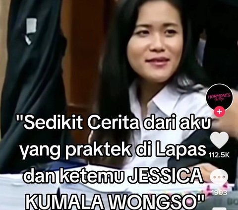 Kemarin, akun TikTok @dithayou menceritakan pengalamannya saat menjadi mahasiswa yang praktik di lapas. Ia pun membagikan pengalamannya saat bertemu sosok Jessica Kumala Wongso.