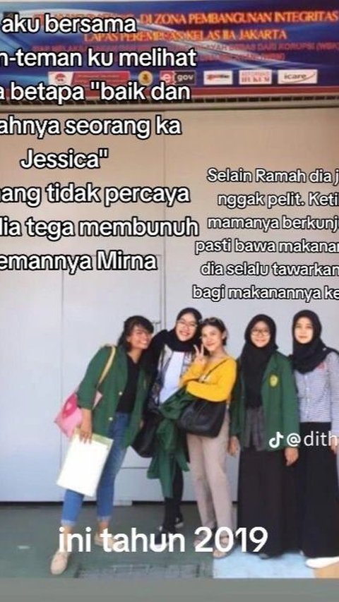 Pernah Praktik di Lapas, Mahasiswa Ini Ceritakan Pengalamannya Bertemu Jessica Wongso