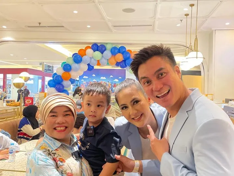 10 Momen Lucu Kebersamaan Kenzo Anak Baim Wong dan Gala Sky, Gemesin Banget!