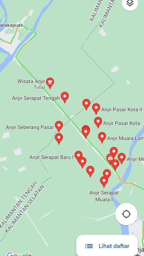 Kini Kecamatan Anjir menjadi tenal berkat ramai diperbincangkan publik hingga viral.