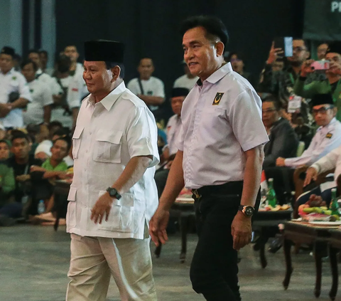 Yusril: Prabowo Konsultasikan Nama-Nama Cawapresnya dengan 'Pak Lurah'