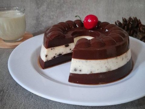 Resep Cheesecake Puding Coklat