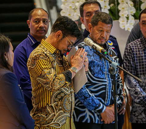 Syahrul Yasin Limpo Dijemput Paksa, Tiba di Gedung KPK dengan Tangan Diborgol