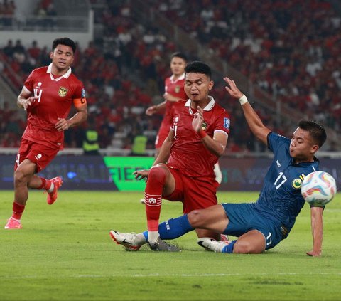 FOTO: Melihat Lagi Aksi Timnas Indonesia Bantai Brunei Darussalam 6-0 di Kualifikasi Piala Dunia 2026