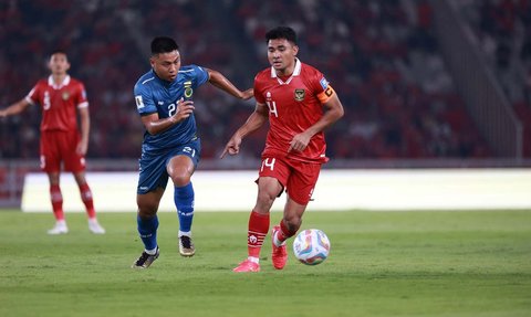 FOTO: Melihat Lagi Aksi Timnas Indonesia Bantai Brunei Darussalam 6-0 di Kualifikasi Piala Dunia 2026