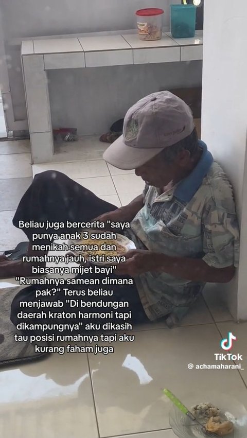 Aksi Kakek Semangat Cari Kerja demi Belikan Hadiah untuk Cucunya Ini Viral, Bikin Haru