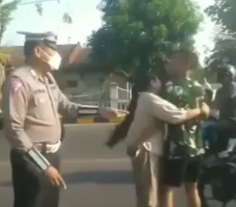 Anggota TNI Nyaris Adu Jotos dengan Polisi di Jalan, 2 Komandan Sampai Turun Tangan