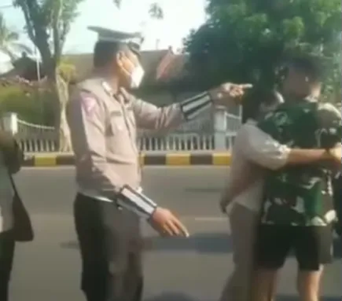 Anggota TNI Nyaris Adu Jotos dengan Polisi di Jalan, 2 Komandan Sampai Turun Tangan