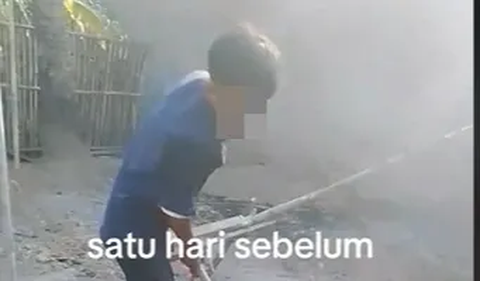 Kedua orang tua Rauf disebut sudah bercerai dan dia selama ini tinggal bersama kakeknya.