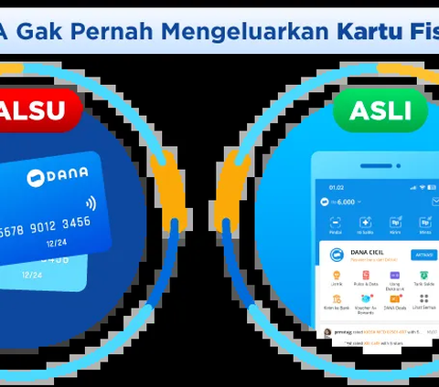 Selain itu, ingatlah bahwa nomor resmi Layanan Pelanggan DANA adalah 1500445. 