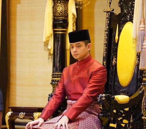 Portrait of Tengku Hassanal Shah, Crown Prince of Pahang Malaysia, the Handsome Prince Desired by Wirda Mansyur