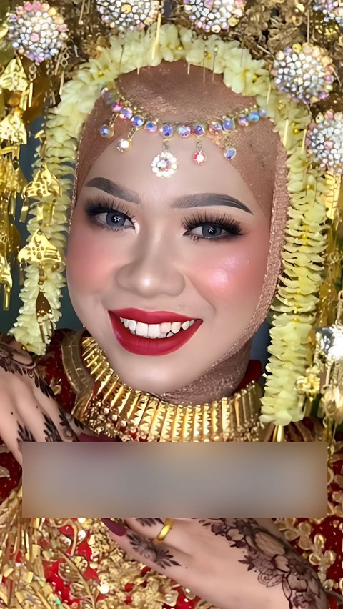 Already Beautiful to the Maximum and Dazzling, This Minang Bride's Makeup is Actually Protested by Her Husband, the Reason is Truly Unexpected