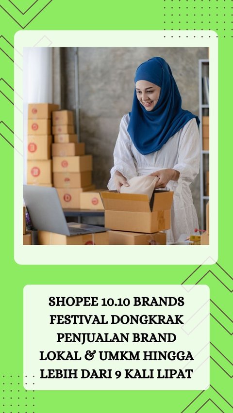 Shopee 10.10 Brands Festival Dongkrak Penjualan Brand Lokal & UMKM hingga Lebih dari 9 Kali Lipat