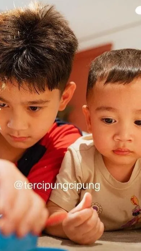 Duo Ganteng, Potret Menggemaskan Rafathar dan Rayyanza yang Lagi Akur Main Bareng