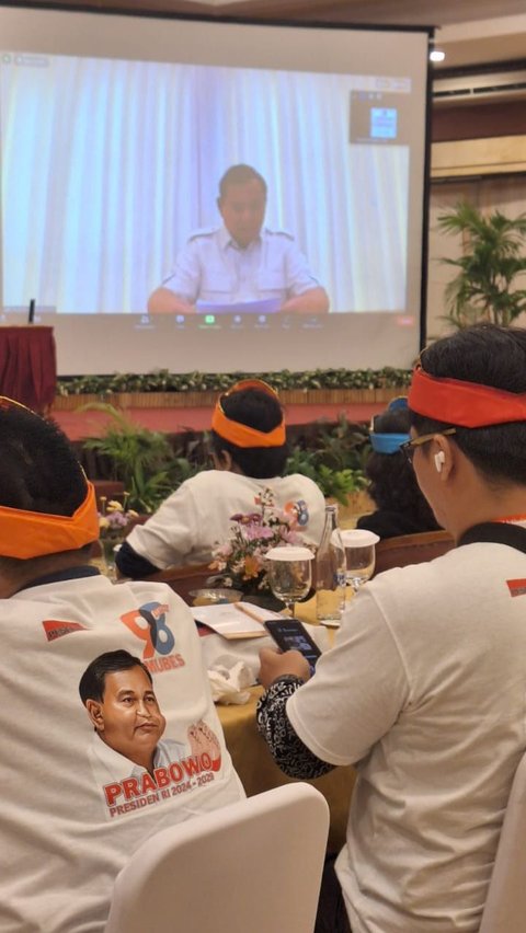 Hadir Via Zoom di Acara Mubes, Prabowo Minta Aktivis 98 Turun dan Jadi Penggerak Rakyat di Pilpres 2024