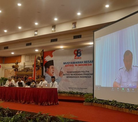 Didukung Aktivis 98 Sebagai Capres, Prabowo: Ini Mengagetkan Banyak Orang