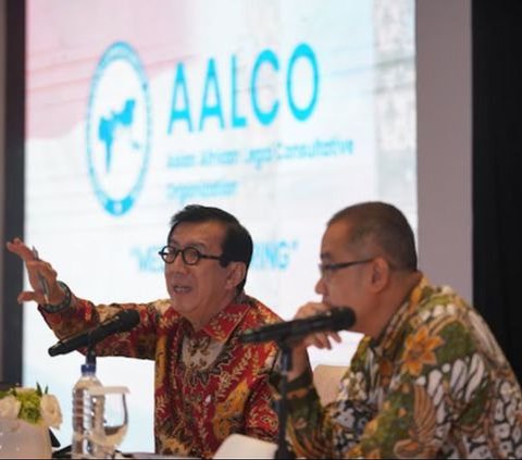Menkum HAM Tinjau Kesiapan Lokasi Acara AALCO Annual Session di Bali