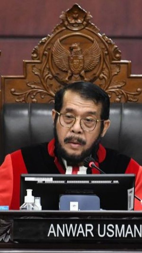 Sidang Putusan MK soal Batas Usia Capres Cawapres Dipimpin Anwar Usman