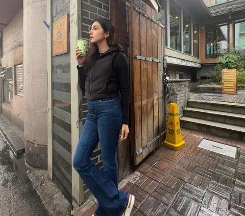 Foto-foto Nabila Syakieb Jalan-jalan di Korea Selatan, Potret Bareng Yasmine Wildblood Disebut Kayak Gadis